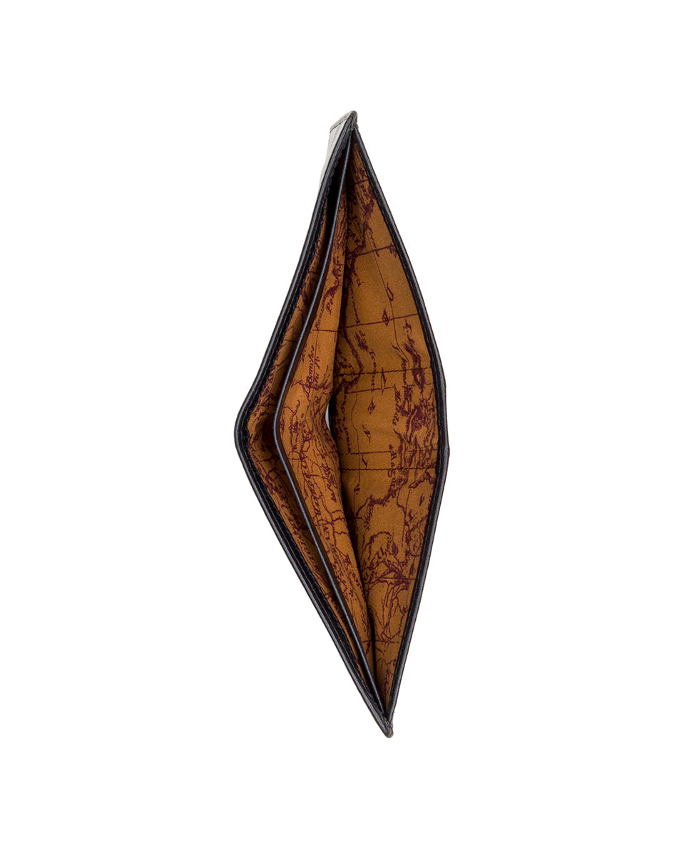 Mens - Double Billfold ID Wallet - Amalfi - chestnut - by Patricia Nash - View 3 of 8