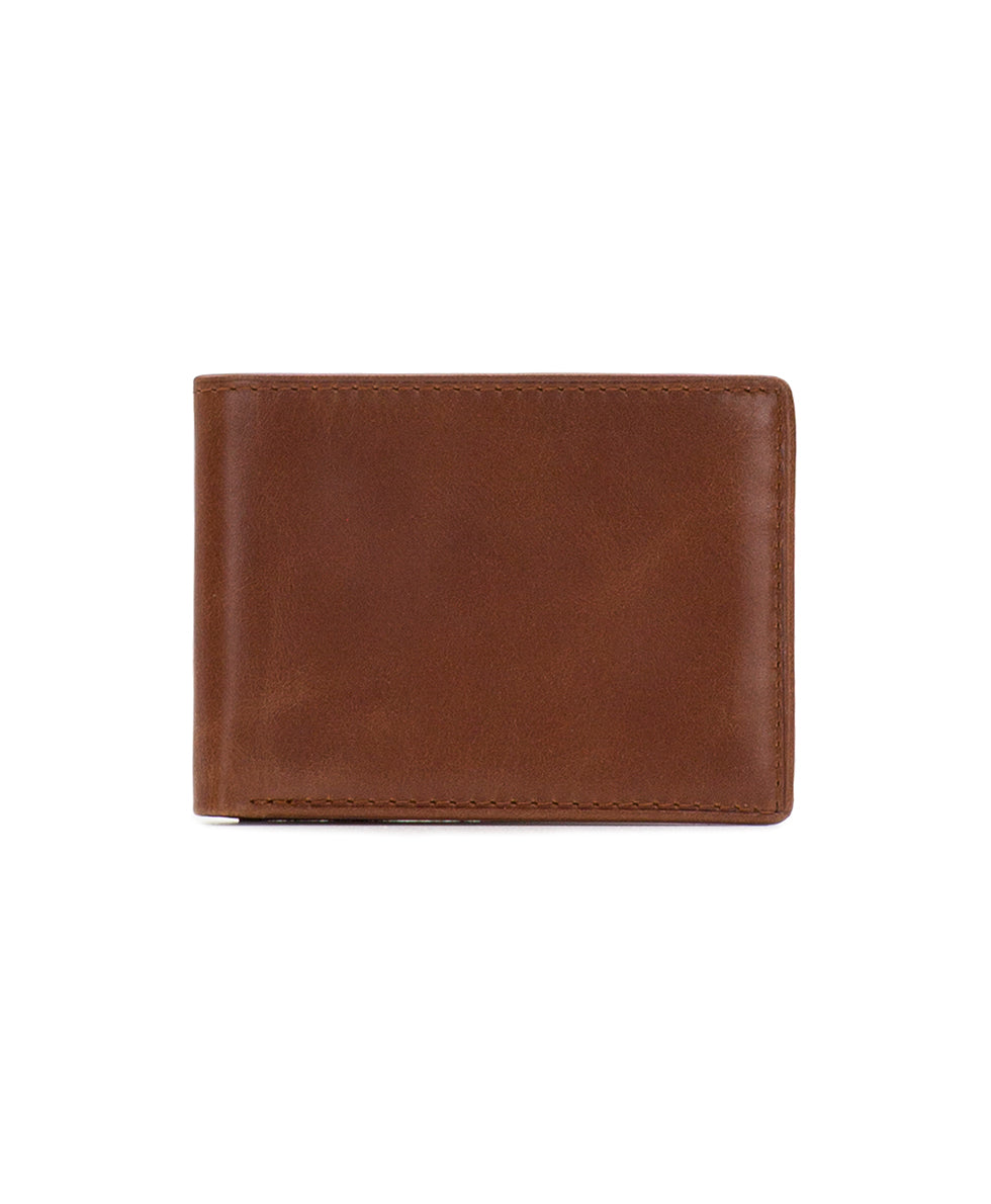 Mens - Double Billfold ID Wallet - Amalfi - chestnut - by Patricia Nash - View 4 of 8
