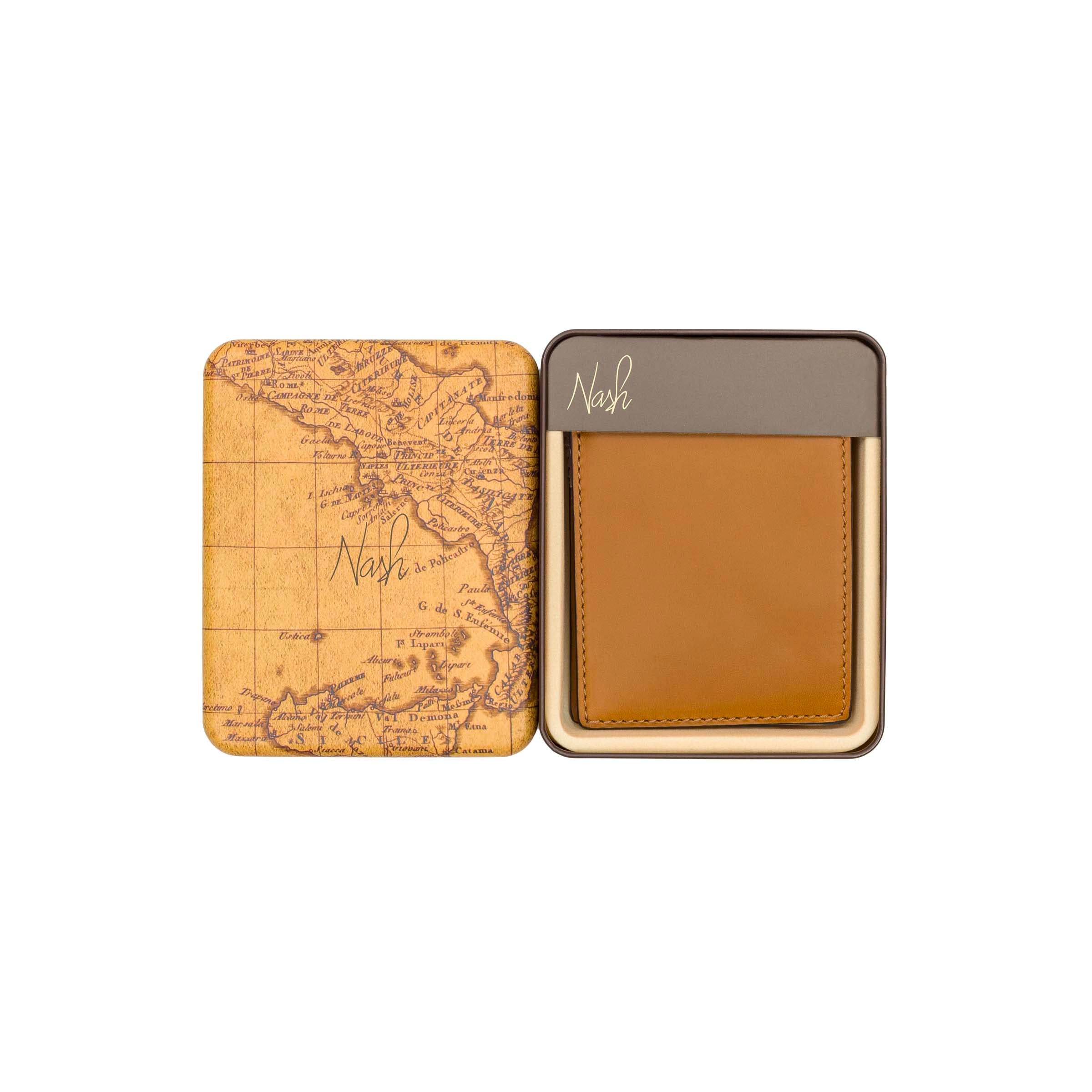Male - Double Billfold Wallet - Lorenzo - natural - by Patricia Nash - View 4 of 4