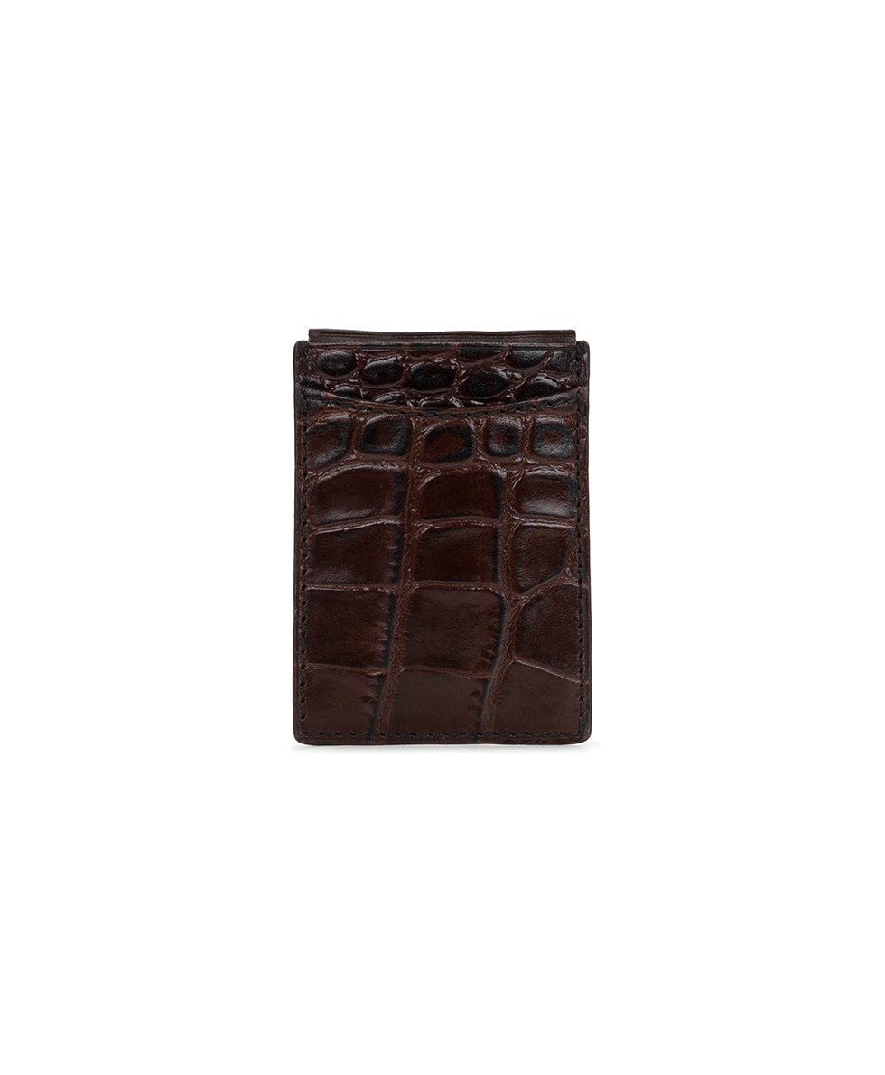 Male - Magnetic Money Clip - Modena II - brown - by Patricia Nash - View 1 of 4