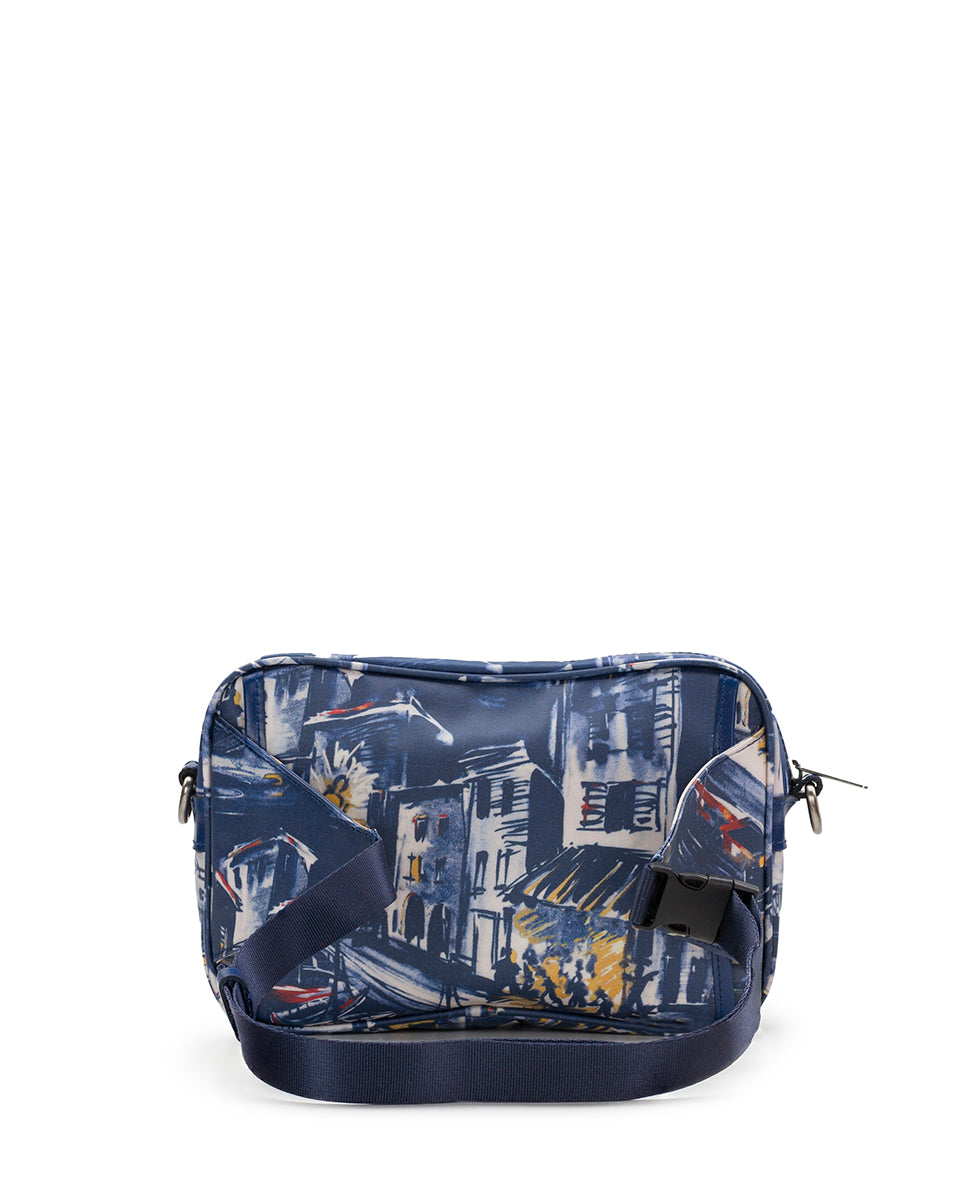Female - Praiano Belt Bag - Patina Coated Linen Canvas — Harbor Nights - harbor nights - by Patricia Nash - View 2 of 8