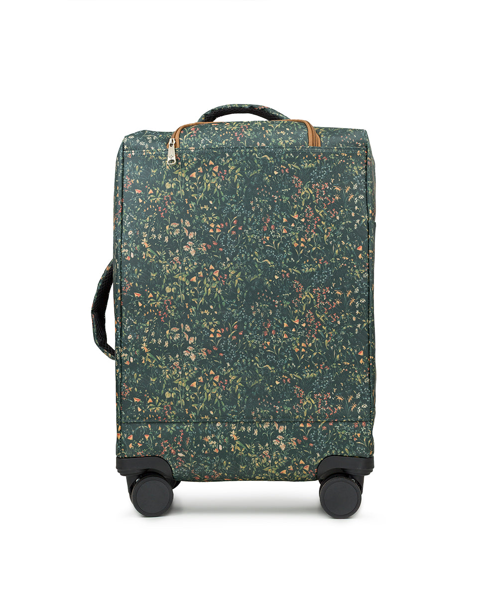 Female - Cagliari Roller Duffel - Patina Coated Linen Canvas ‑ Tuscan Fields - tuscan fields - by Patricia Nash - View 2 of 6
