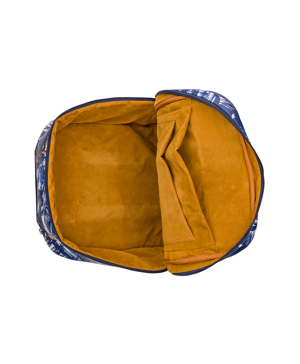 Female - Mattia Underseater Roller - Patina Coated Linen Canvas ‑ Harbor Nights - harbor nights - by Patricia Nash - View 6 of 8