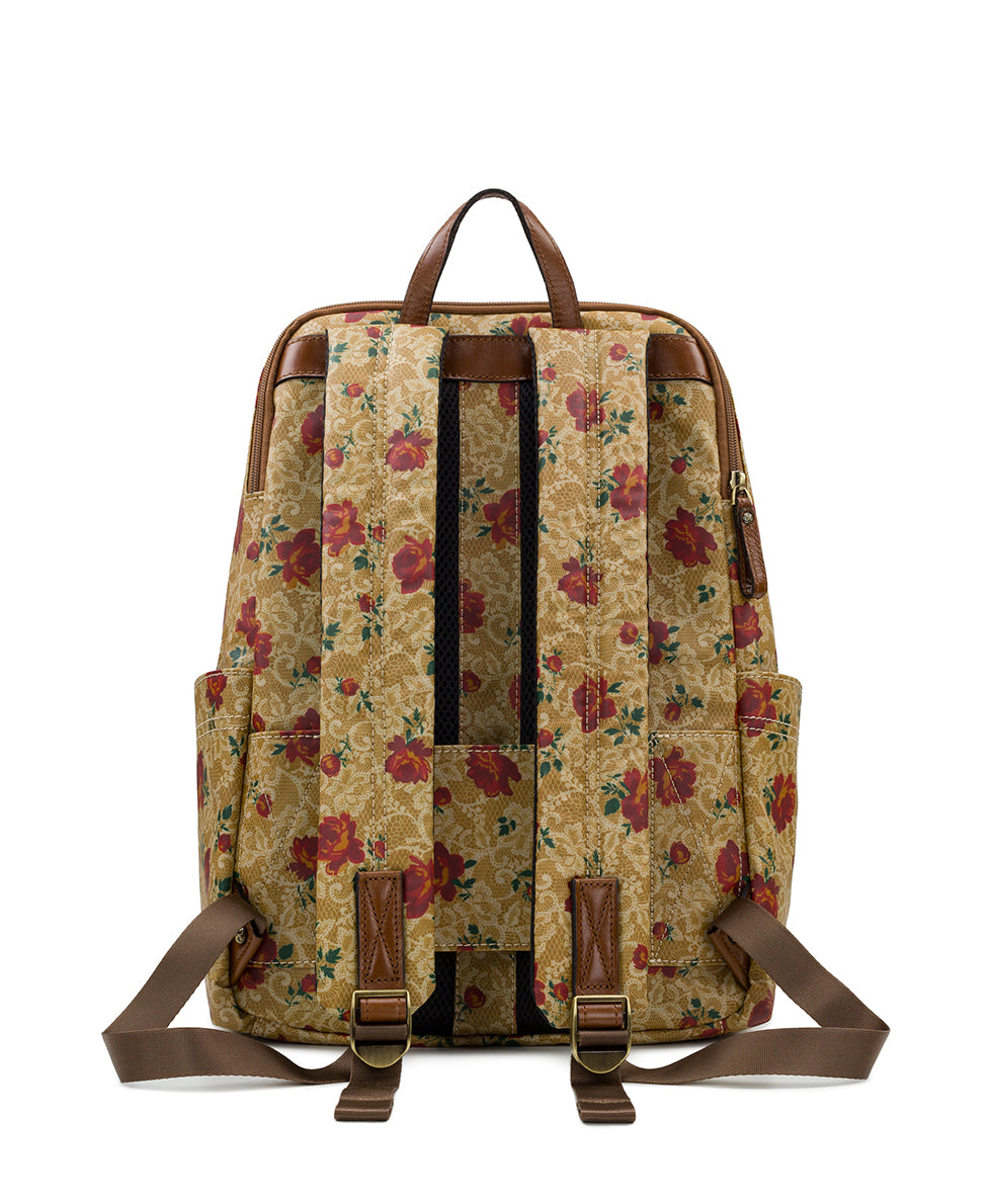 Patricia Nash purchases floral backpack w/ wallet