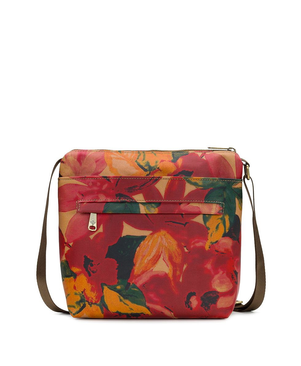 Female - Carmini Crossbody - Patina Coated Linen Canvas — Spring Multi - spring multi - by Patricia Nash - View 2 of 4