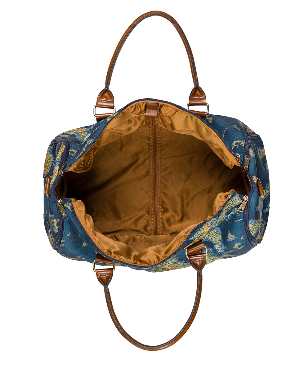Female - Vasilia Garment Duffel - Greek Map - greek map - by Patricia Nash - View 7 of 9