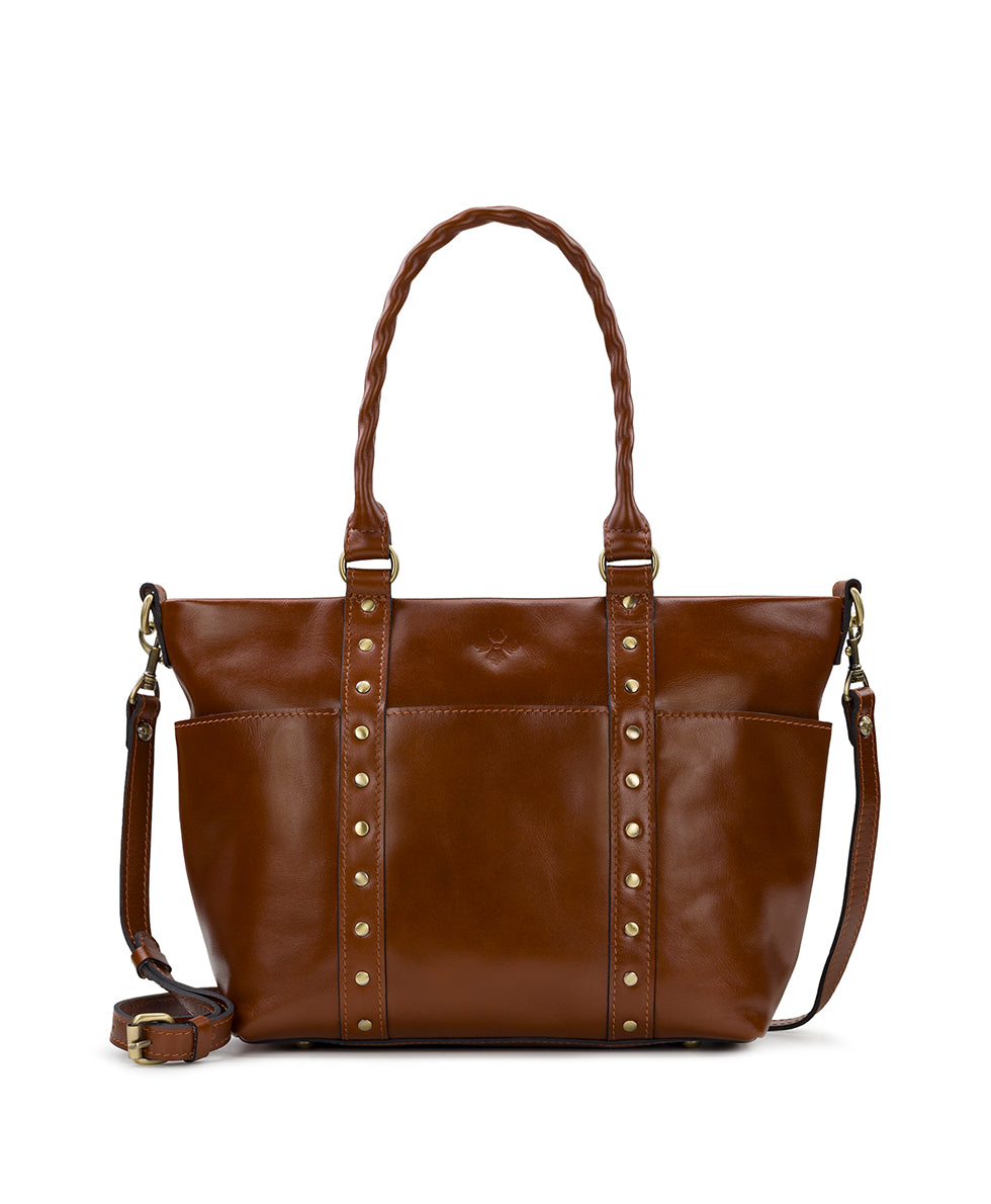 Female - Carducci Pocket Tote - Heritage - black - by Patricia Nash - View 1 of 10
