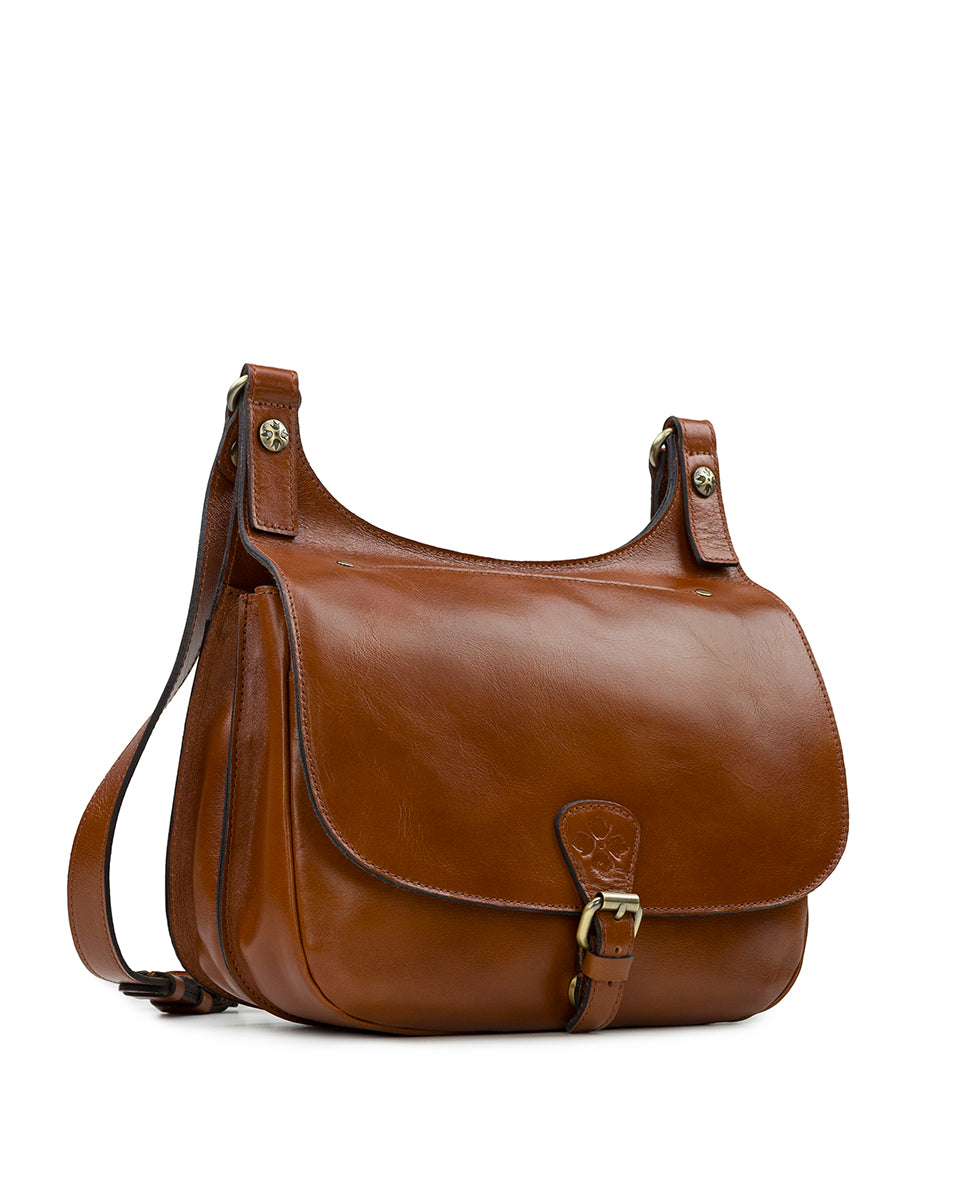 Female - London Saddle Bag - Heritage - black - by Patricia Nash - View 3 of 11