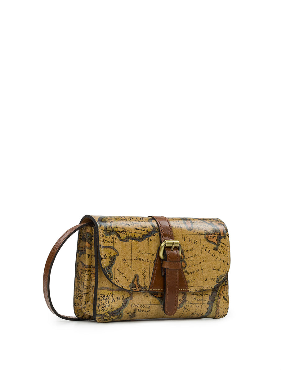 PATRICIA NASH discount TORRI LEATHER CROSSBODY BAG