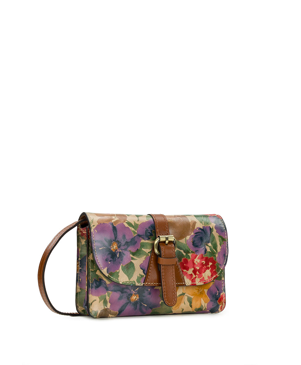 Torri Crossbody - French Hydrangeas – Patricia Nash