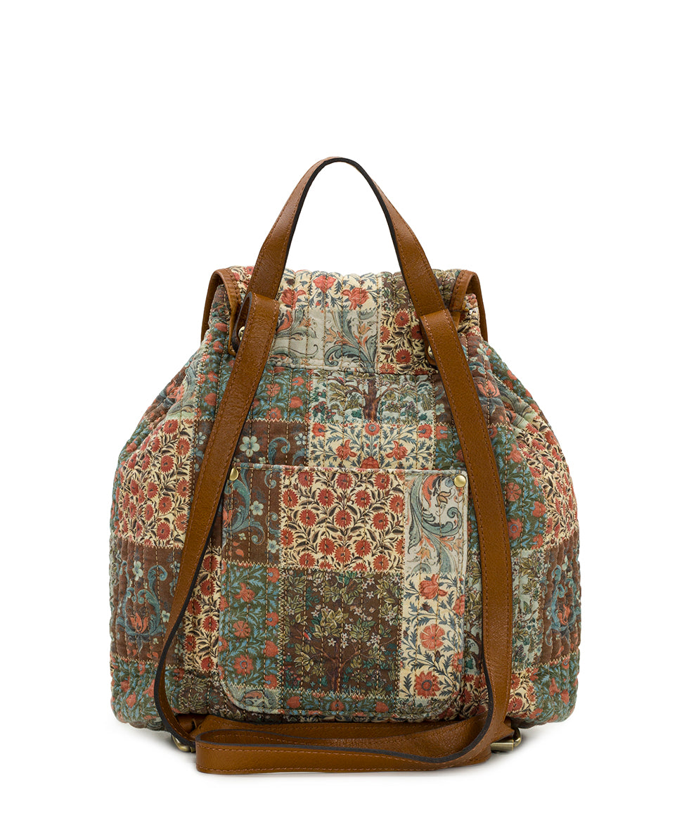 Patricia Nash Arezzo Nordic Patchwork Cotton Backpack
