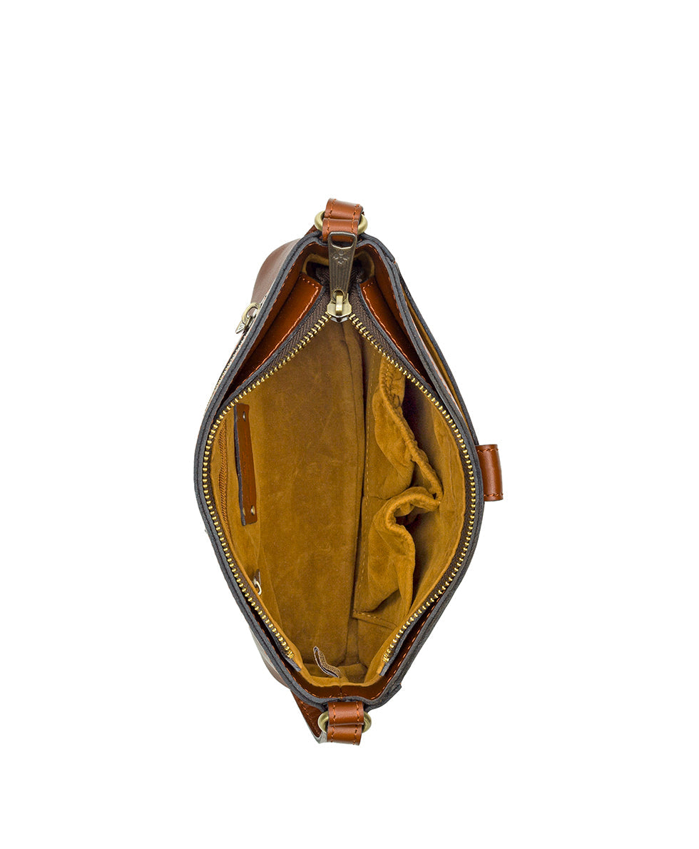 Aimee Crossbody - Heritage - tan - by Patricia Nash - View 4 of 11