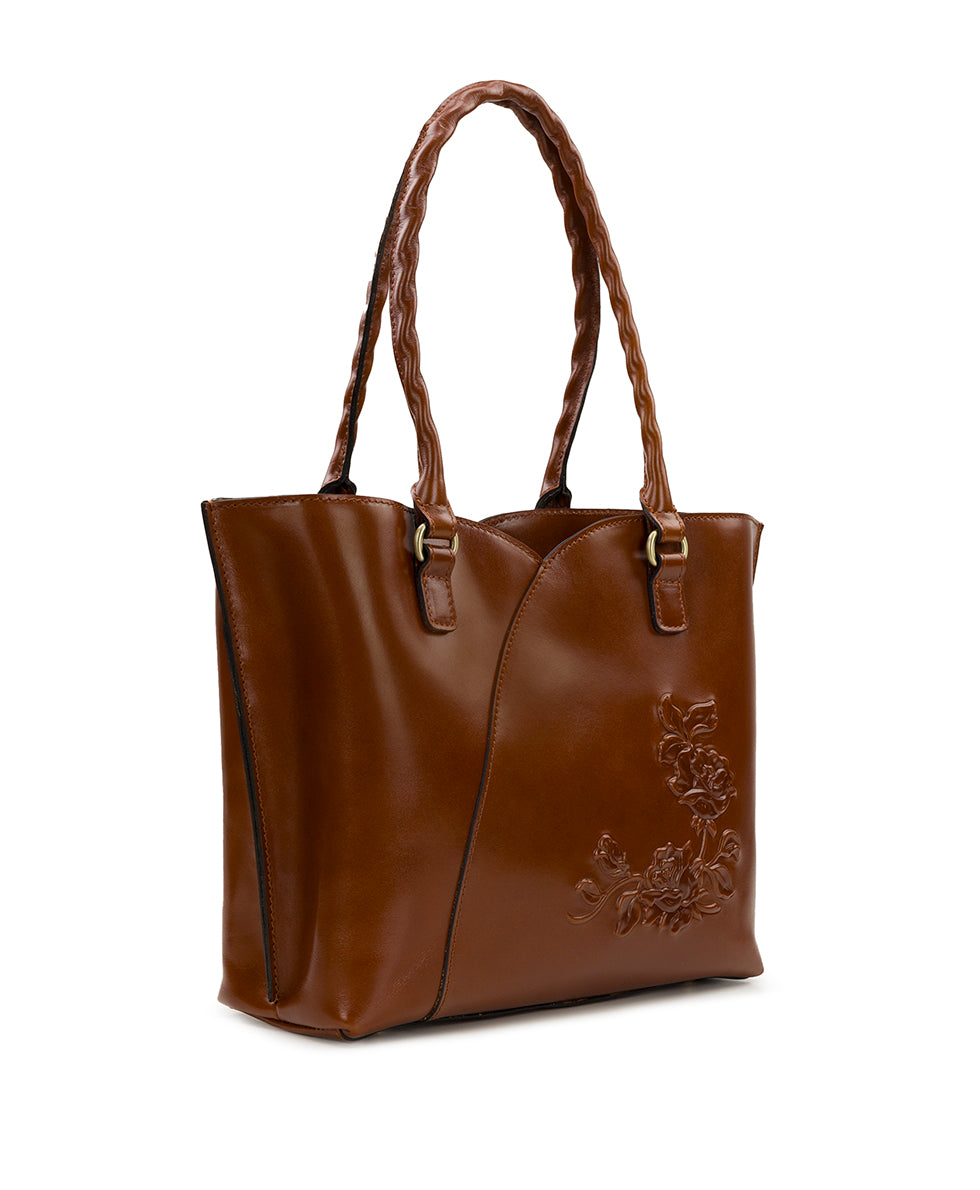 LEATHER TWIN TASSEL ROSE LEATHER TWIN TASSEL ROSE