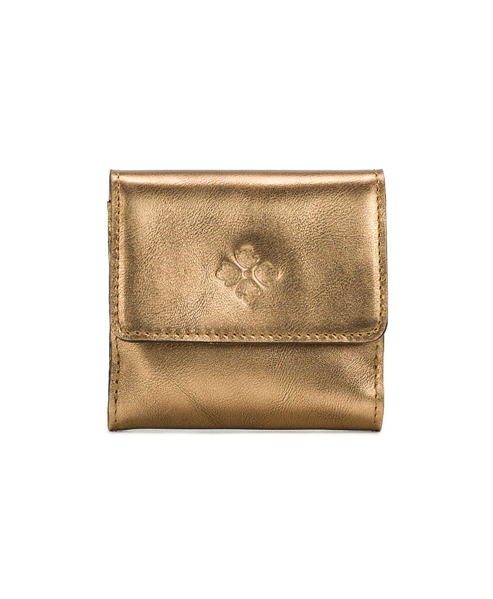 Patricia Nash Verla Leather Trifold Wallet with RFID Protection