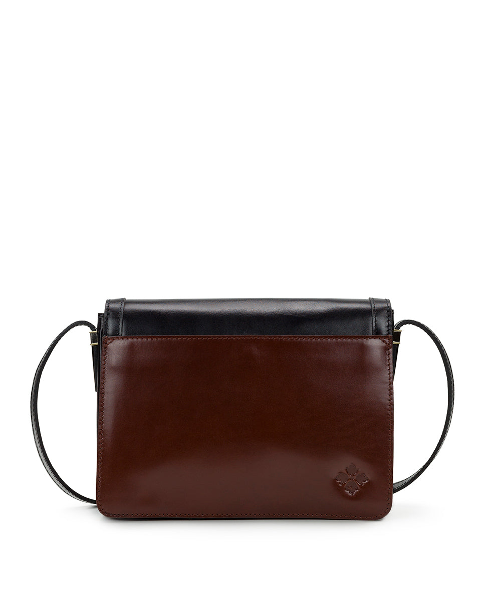 Sophiana Flap Crossbody - Vintage Vegetable Tanned Colorblock