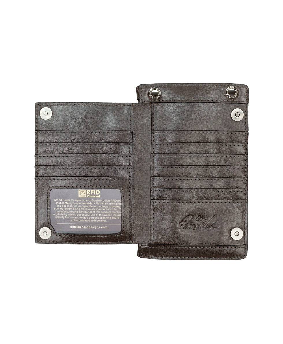 Chiavella Phone Crossbody - Vintage Distressed Leather - mushroom - by Patricia Nash - View 37 of 51