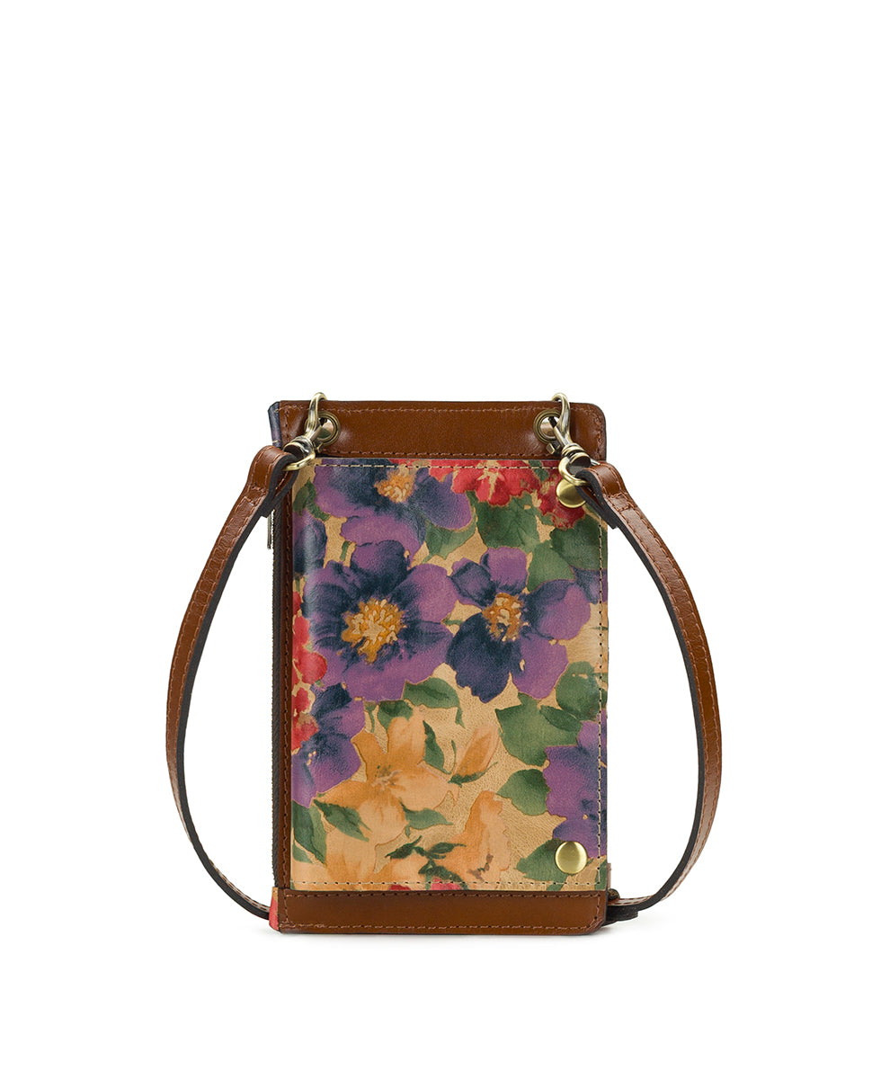 Chiavella Phone Crossbody - French Hydrangeas – Patricia Nash