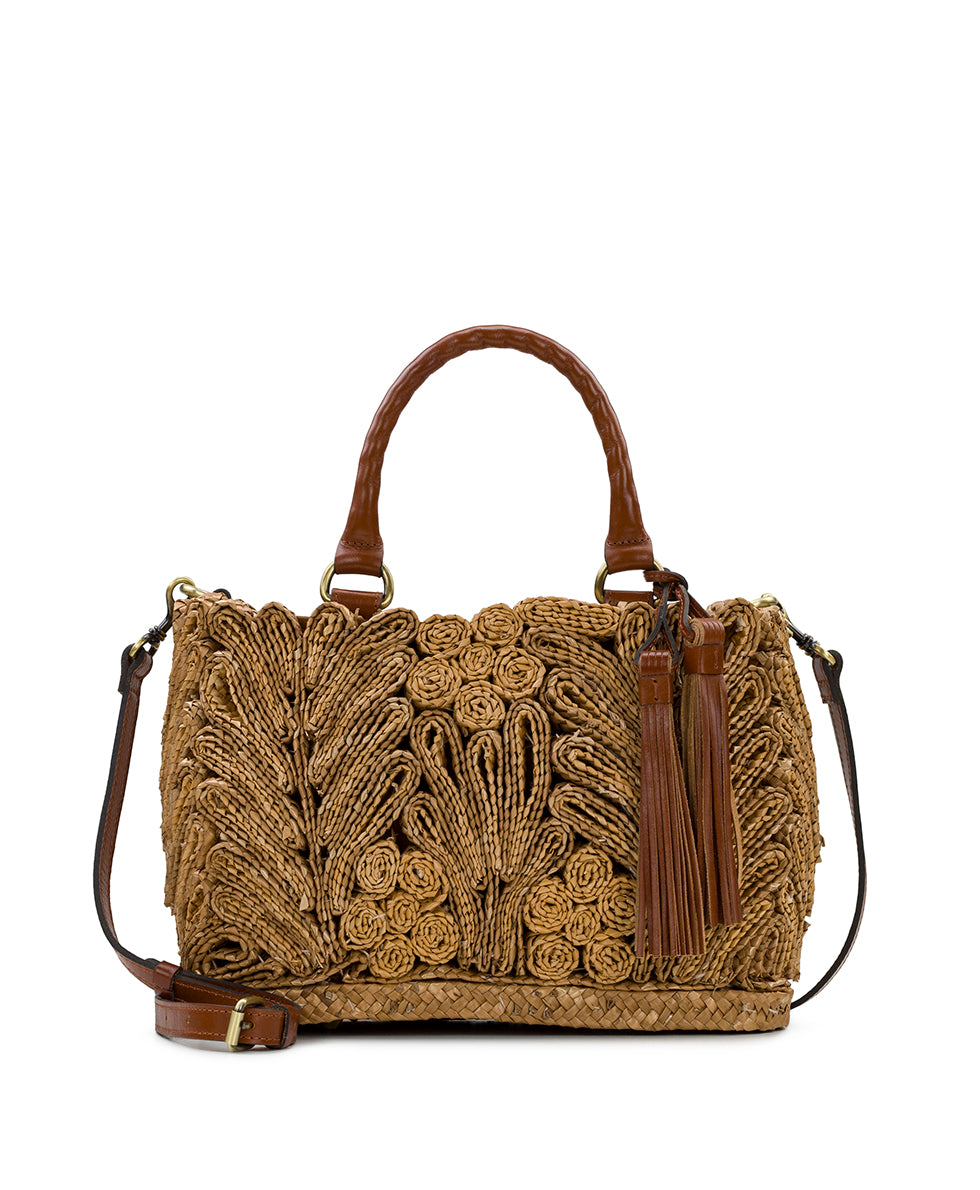 Palma Tote Specialty Woven Leather Patricia Nash