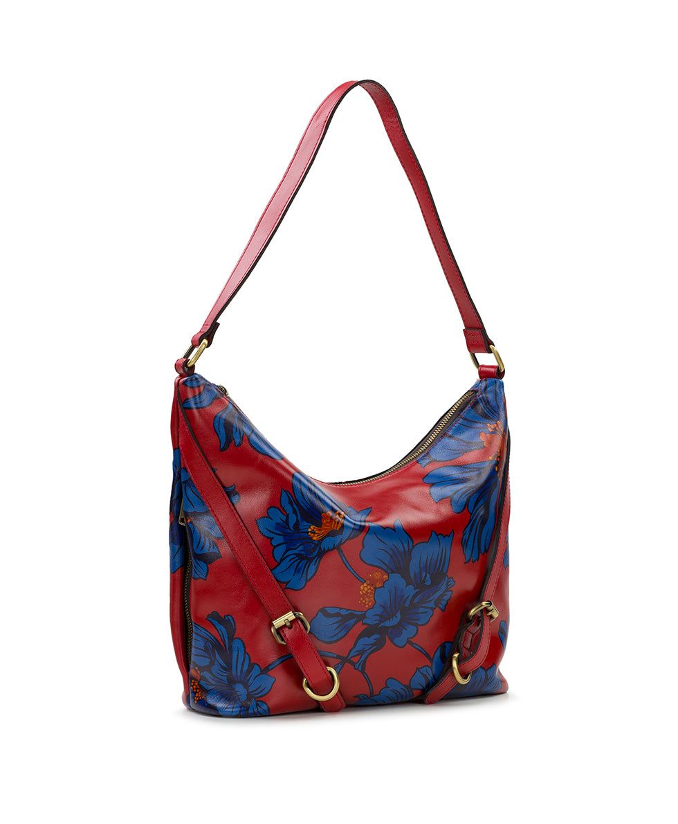 Female - Elia Hobo - Grecian Rose Print - grecian rose print - by Patricia Nash - View 3 of 5