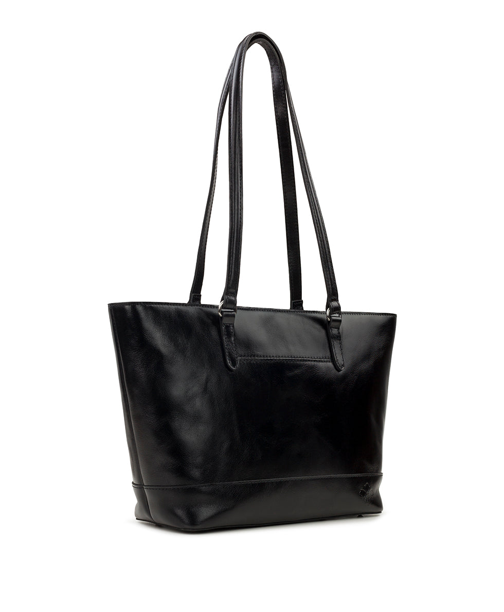 Violetti Tote - Vintage Distressed Leather - chocolate - by Patricia Nash - View 30 of 30