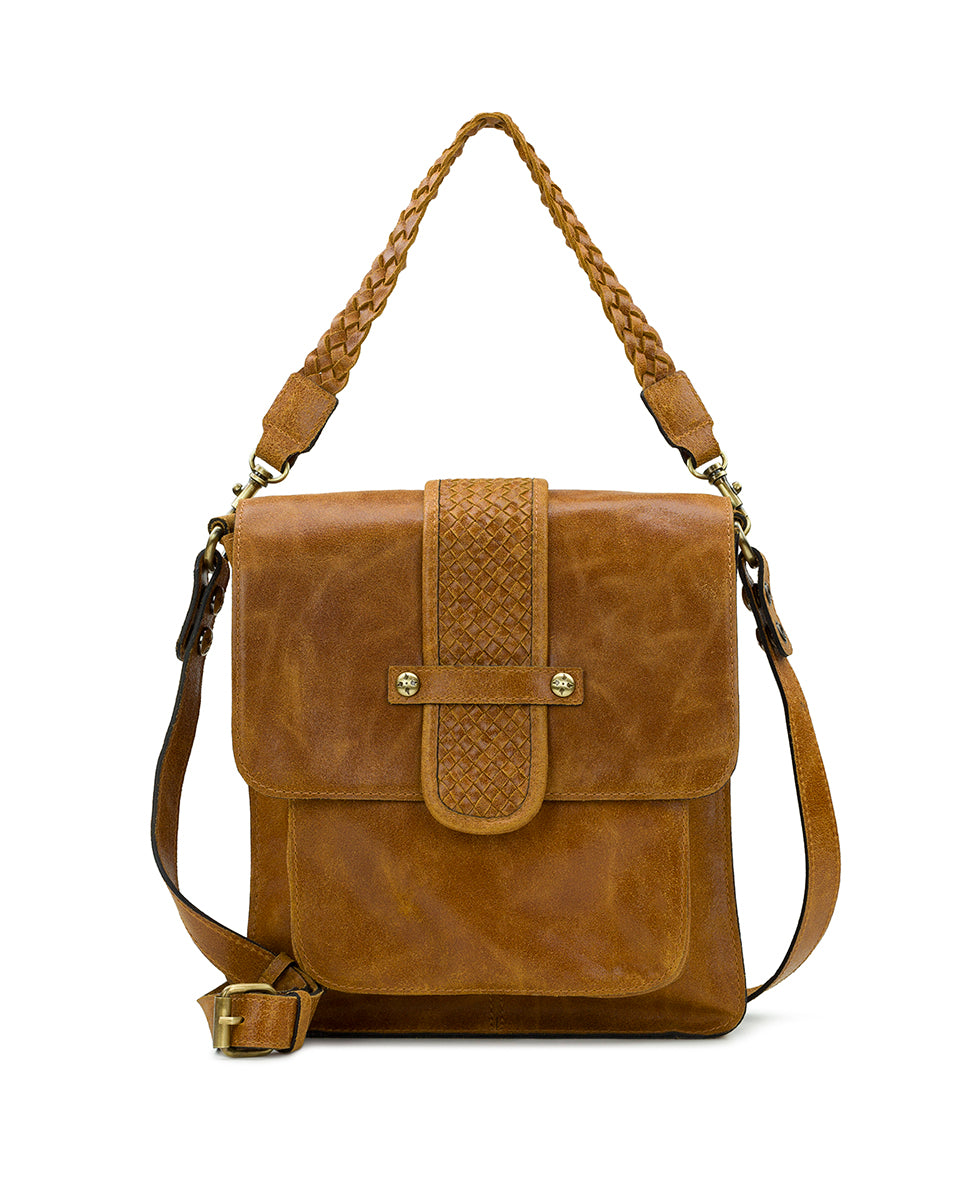 Terre Flap Convertible Crossbody Italian Buffed Leather