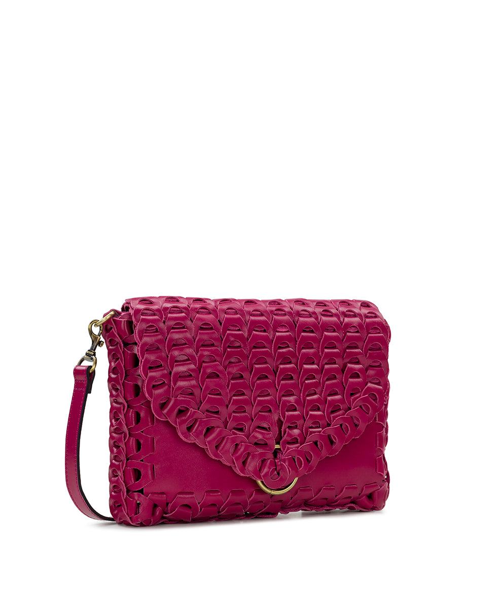 Porticci Crossbody - Chainlink Leather - black - by Patricia Nash - View 18 of 28