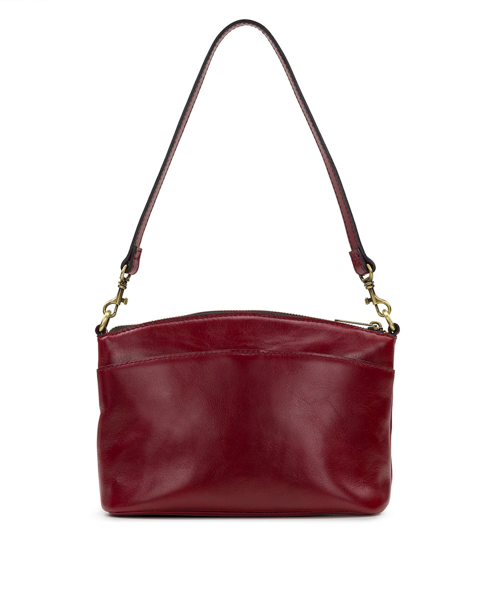 Female - Arlee Crossbody - Vintage Distressed Leather - mushroom - by Patricia Nash - View 10 of 32