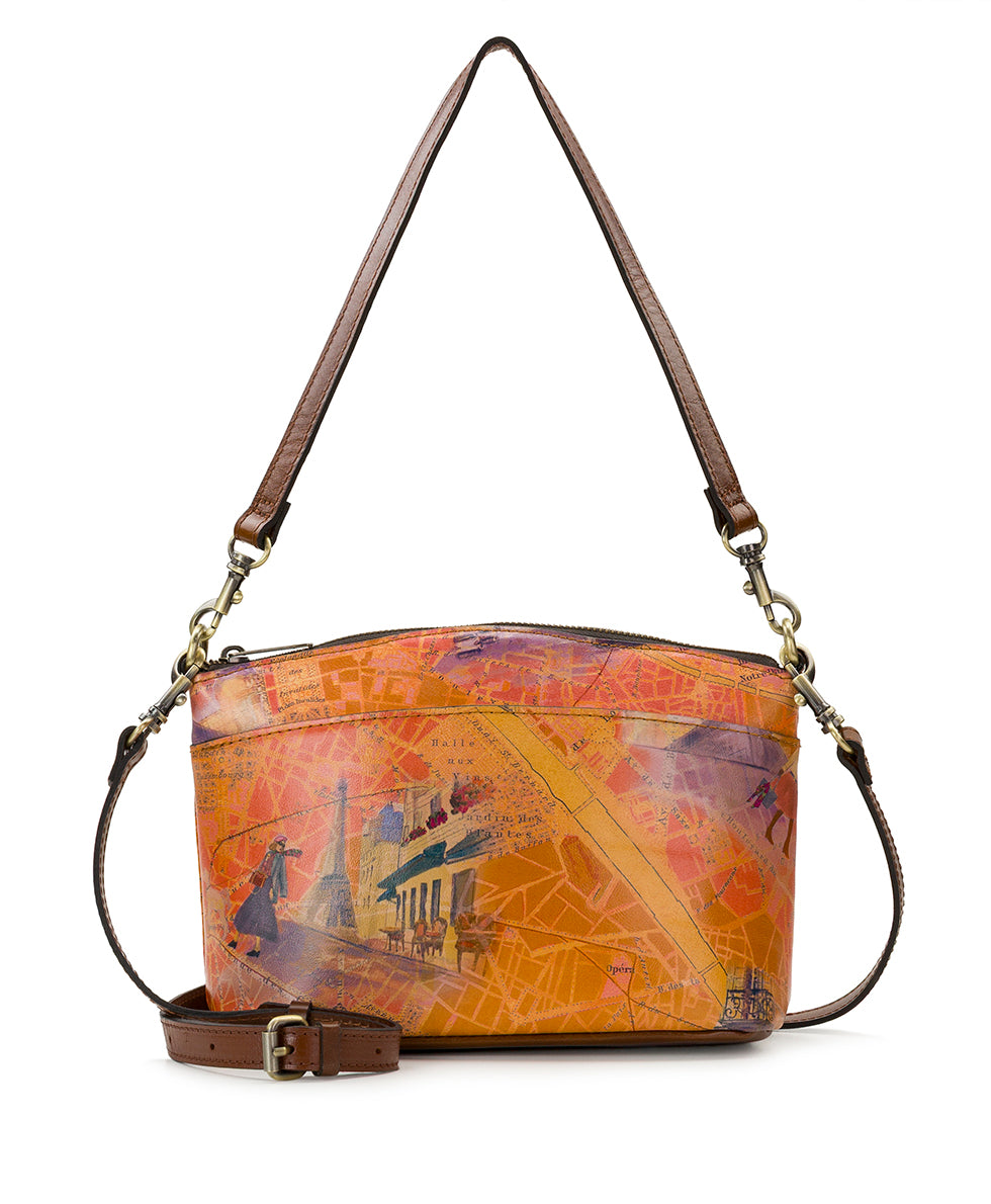 Arlee Crossbody - Paris Map – Patricia Nash