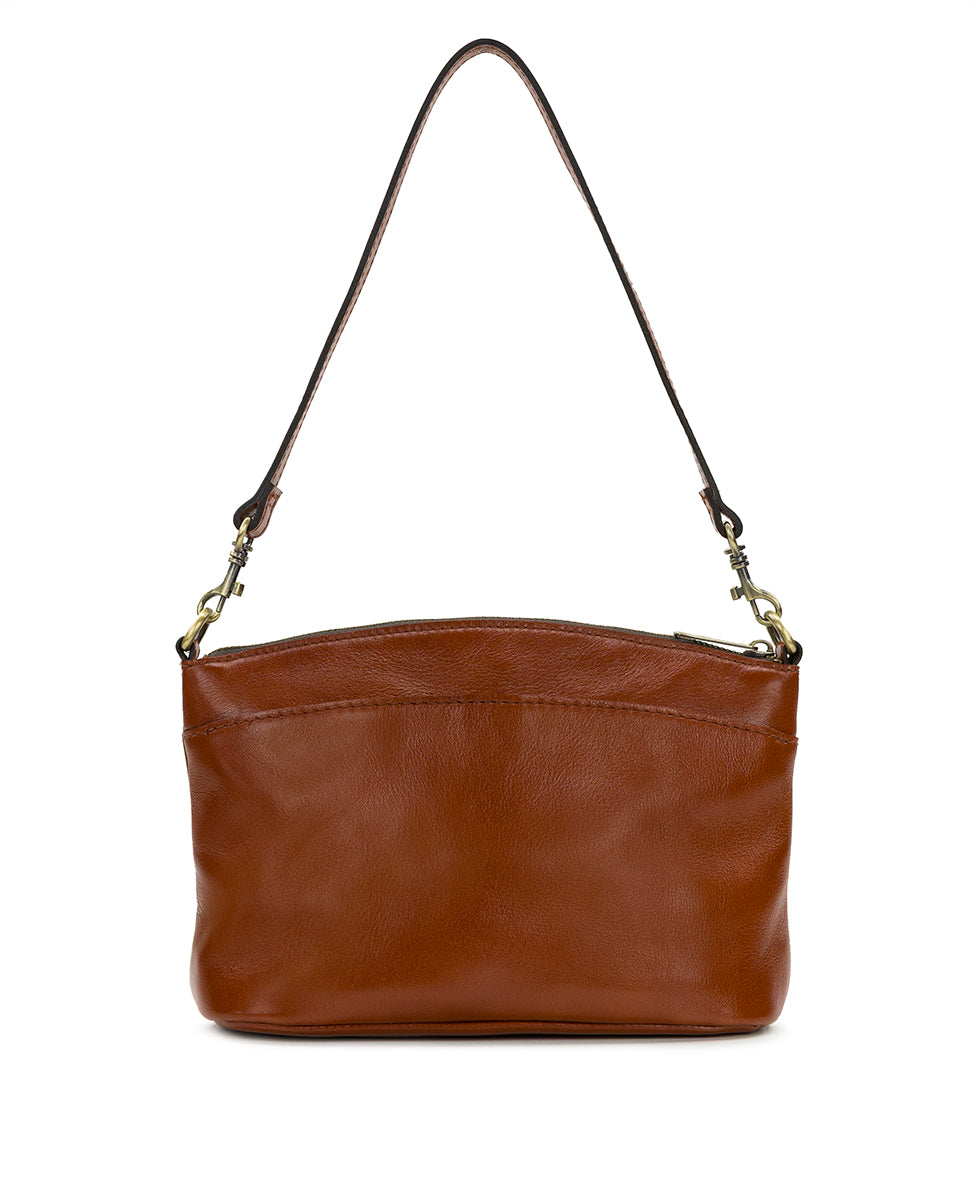 Female - Arlee Crossbody - Soft Vegetable Tanned Leather - tan - by Patricia Nash - View 2 of 4