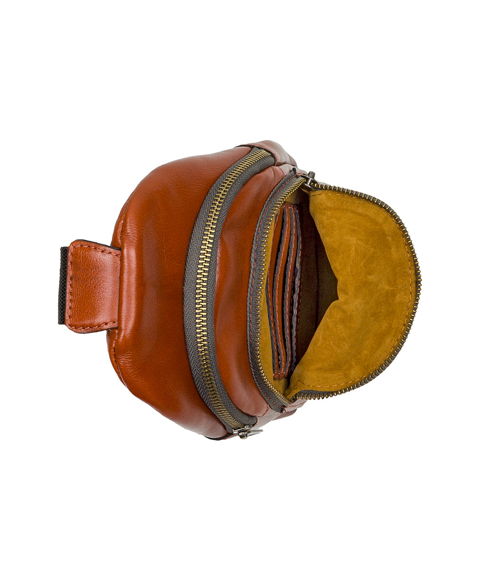 Female - Louetta Sling - Soft Vegetable Tanned Leather - tan - by Patricia Nash - View 4 of 6