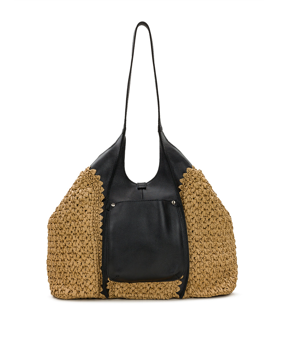 Santorini Woven Satchel | Patricia Nash Leather Bag