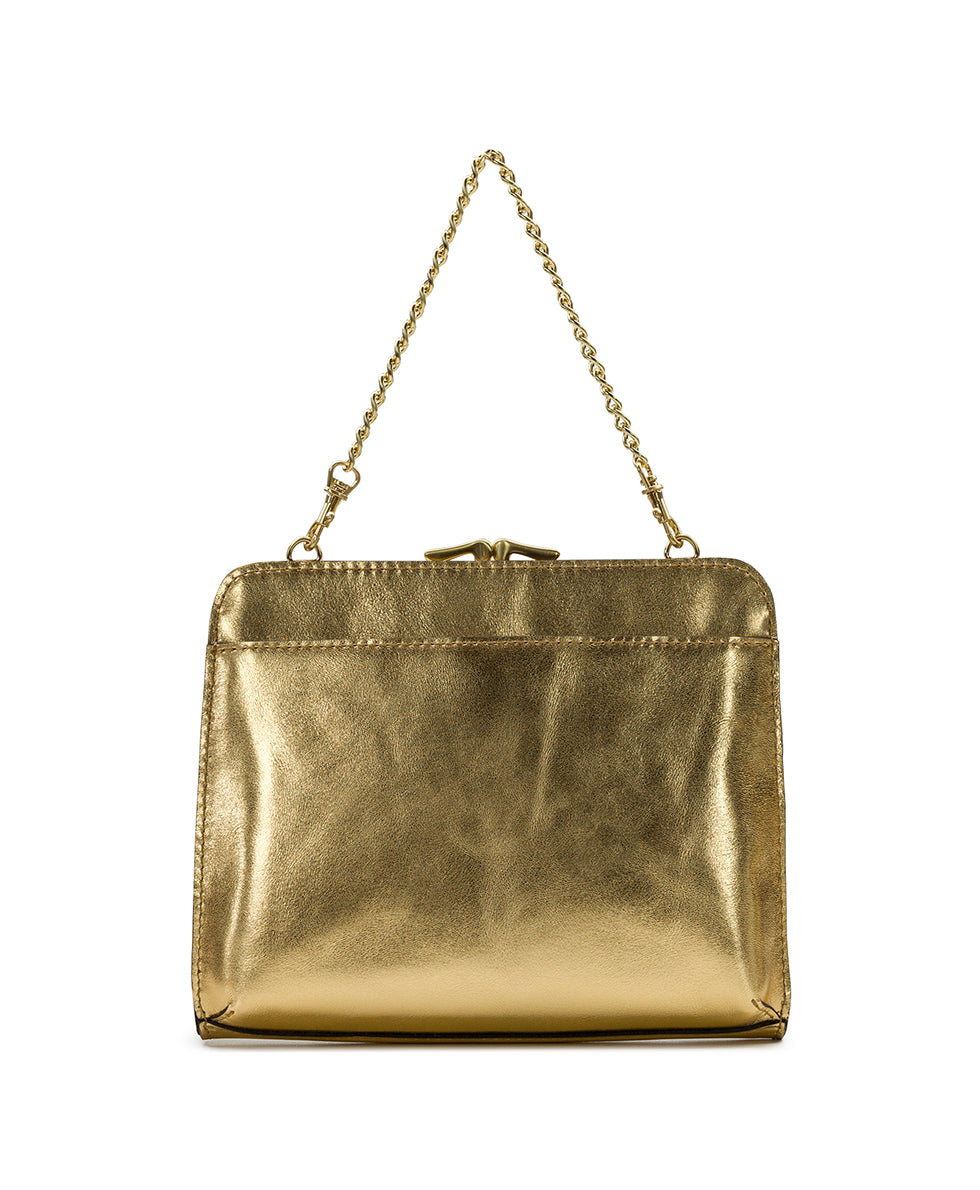 Evangeline Frame Crossbody - Greek Gold – Patricia Nash