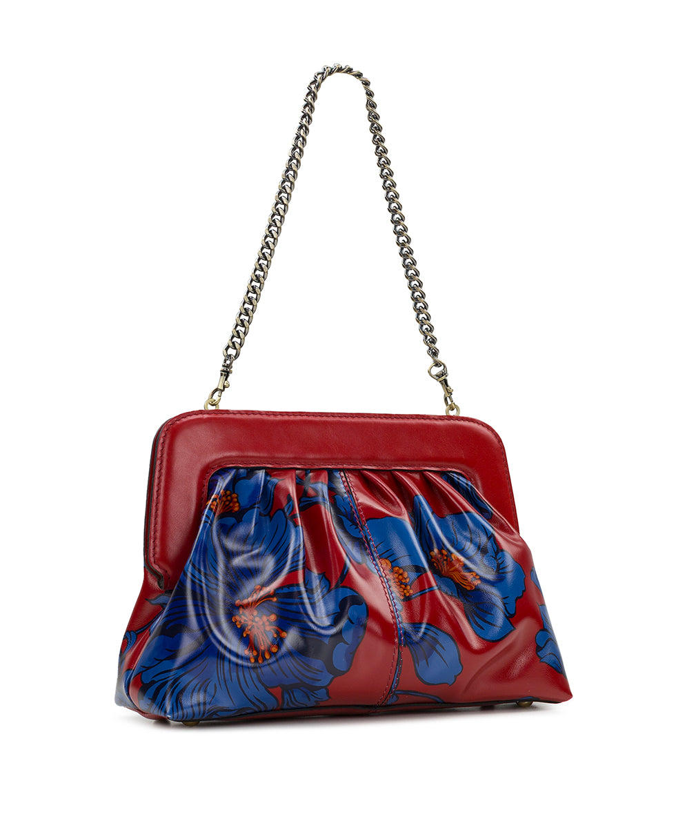 Female - Zelia Frame Clutch - Grecian Rose Print - grecian rose print - by Patricia Nash - View 3 of 4