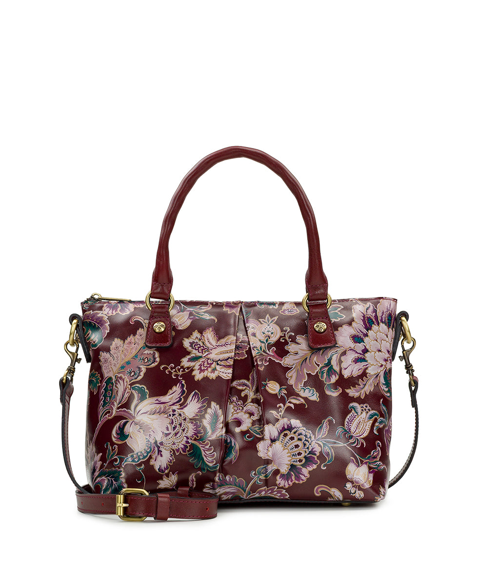 ヤスナリ Zora Top Handle Crossbody - European Floral Tapestry – Patricia Nash
