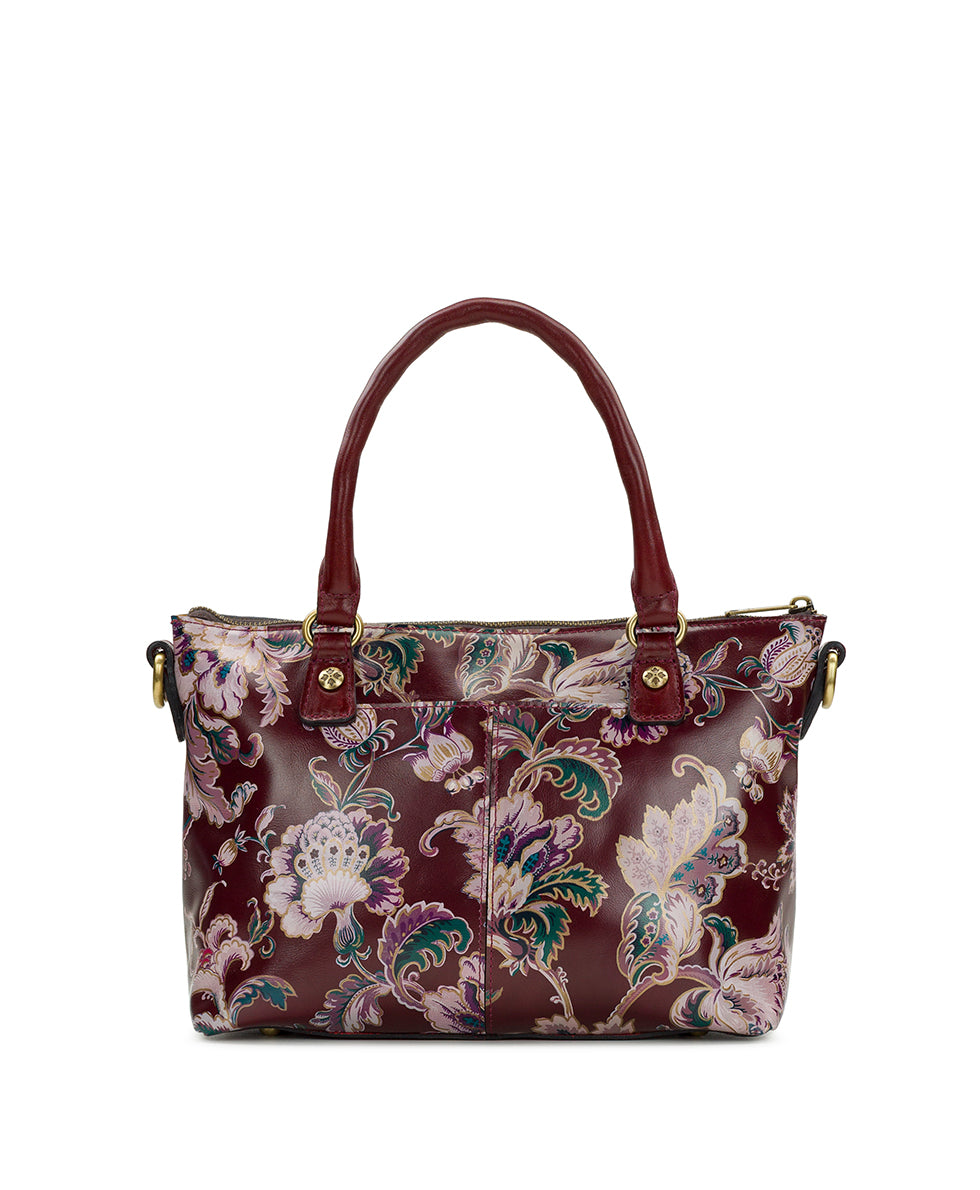 Zora Top Handle Crossbody - European Floral Tapestry – Patricia Nash