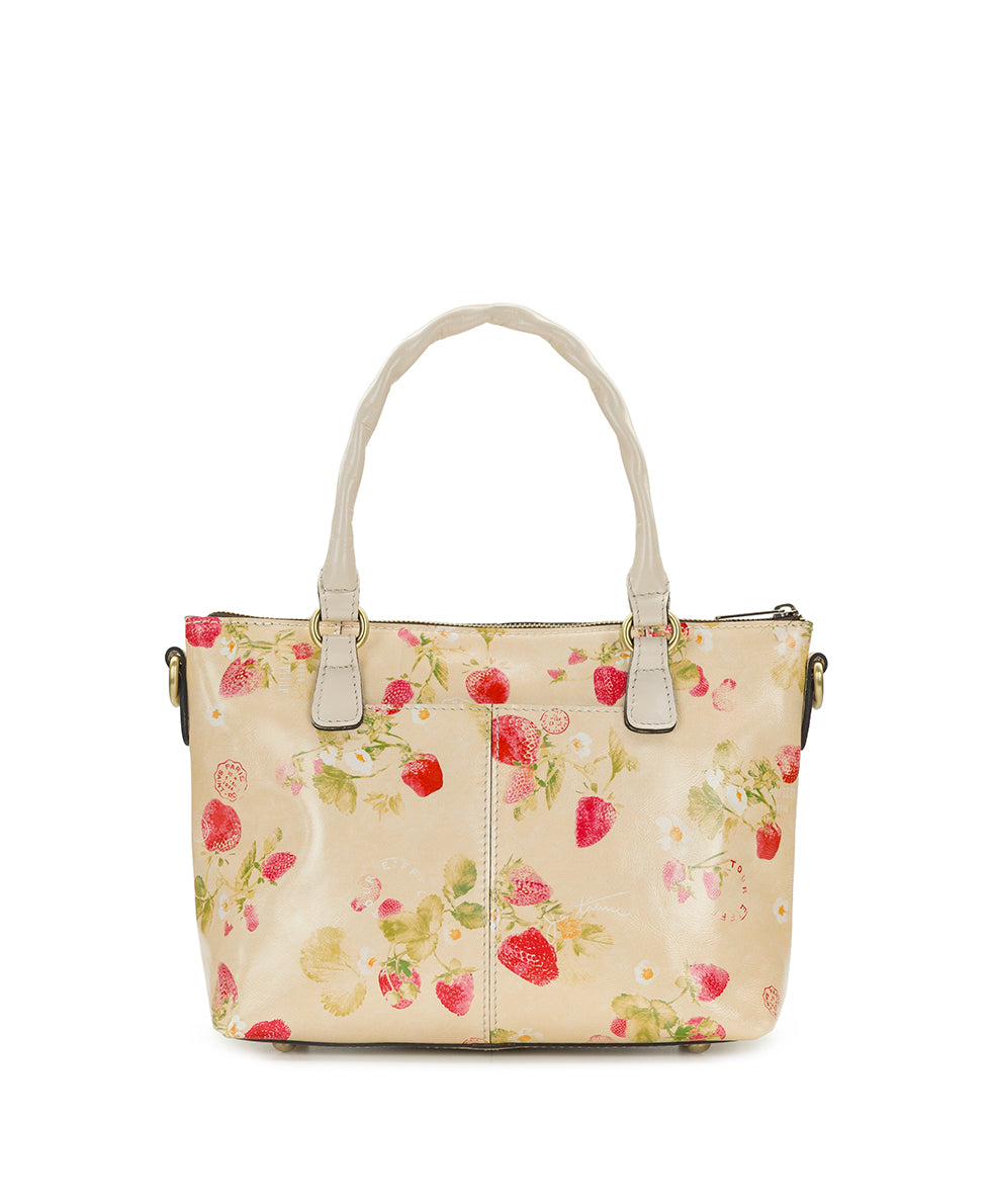 Zora Top Handle Crossbody - Parisian Strawberries – Patricia Nash