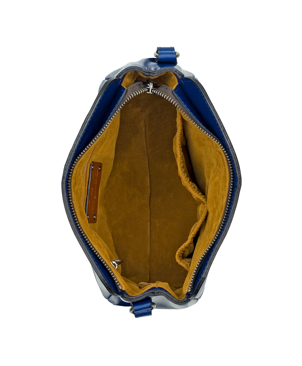 Female - Ithaca Crossbody - Vintage Distressed Leather - black - by Patricia Nash - View 17 of 27
