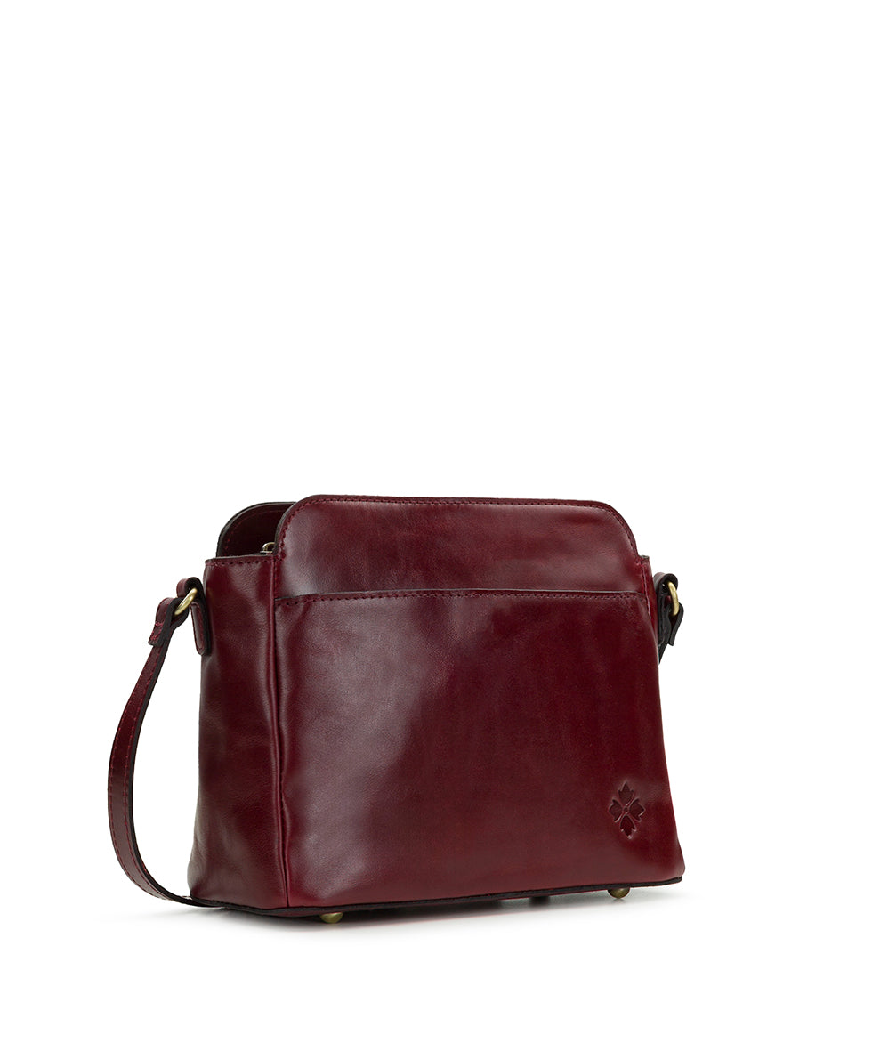 Female - Ithaca Crossbody - Vintage Distressed Leather - black - by Patricia Nash - View 20 of 27
