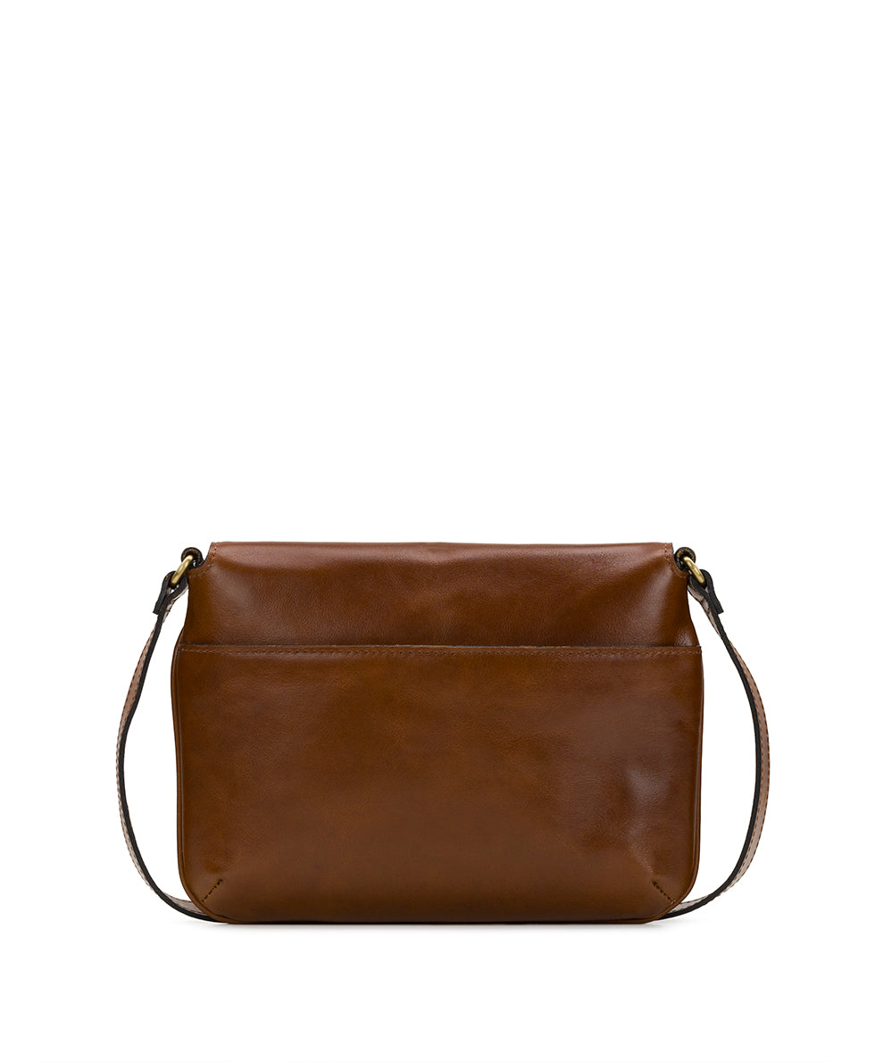 Female - Samaria Crossbody - Vintage Distressed Leather - cognac - by Patricia Nash - View 2 of 4