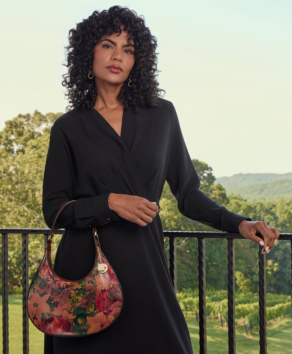 Female - Coco Crescent Hobo - Multi Print Small - multi print small - by Patricia Nash - View 6 of 6