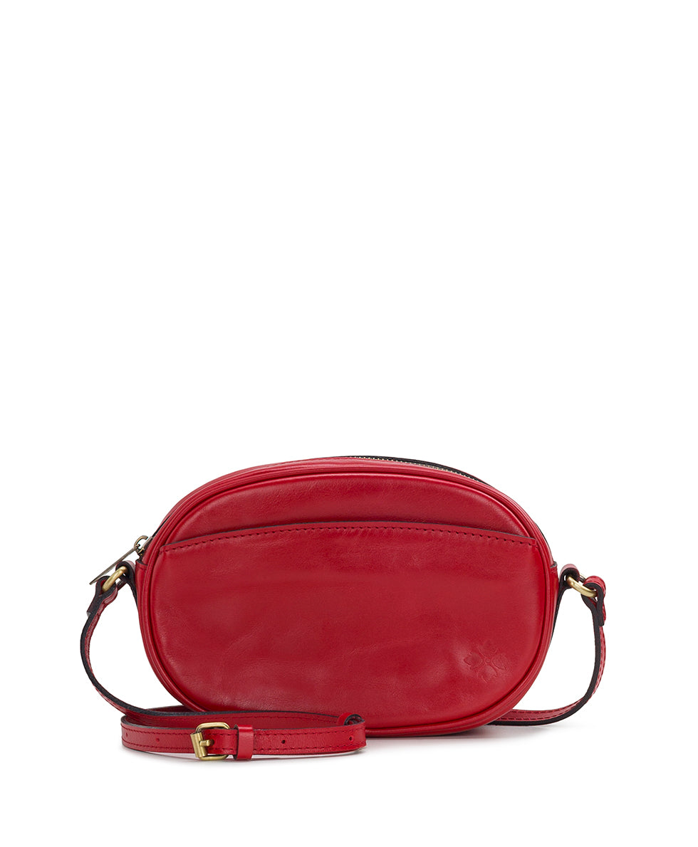 Female - Elexis Crossbody - Vintage Distressed Leather - mushroom - by Patricia Nash - View 10 of 38
