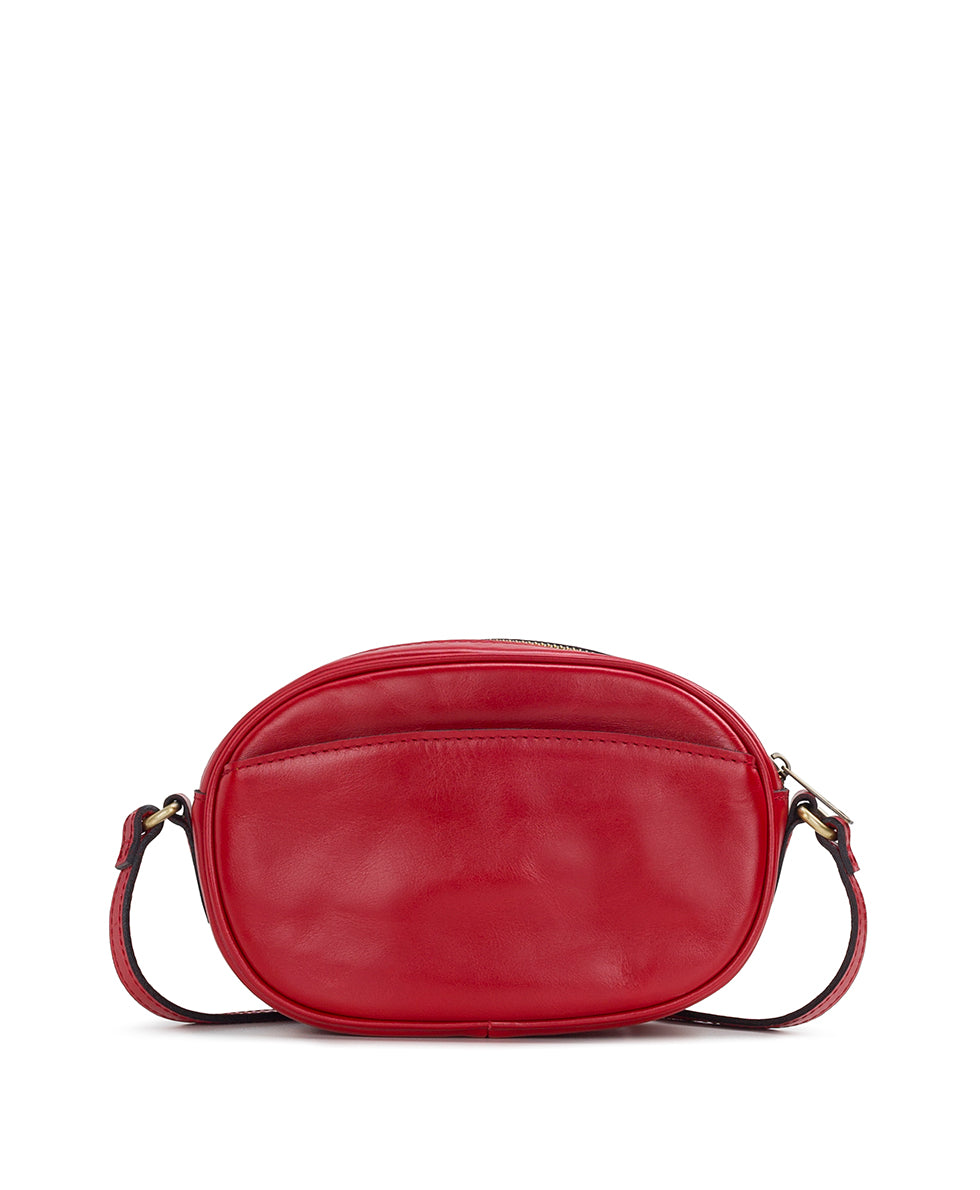Female - Elexis Crossbody - Vintage Distressed Leather - mushroom - by Patricia Nash - View 11 of 38