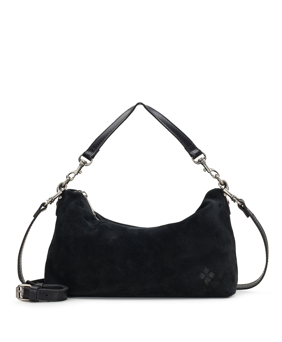 Female - Kolena Crossbody - Suede Leather - black - by Patricia Nash - View 1 of 18