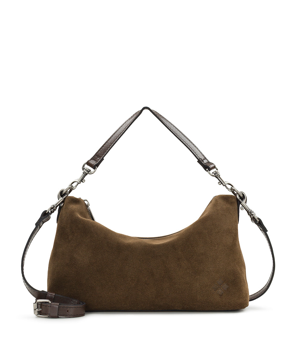 Female - Kolena Crossbody - Suede Leather - black - by Patricia Nash - View 2 of 18