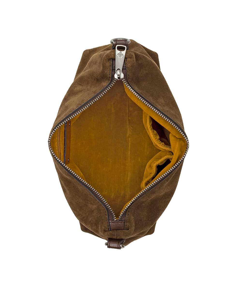 Female - Kolena Crossbody - Suede Leather - black - by Patricia Nash - View 13 of 18