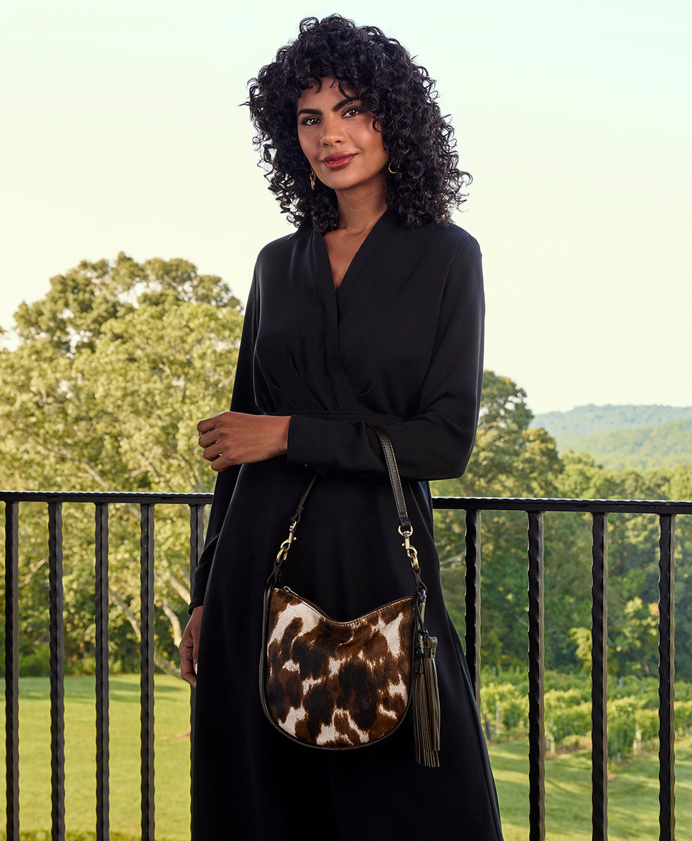 Female - Calanna Hobo - Cavallino - chocolate - by Patricia Nash - View 6 of 6