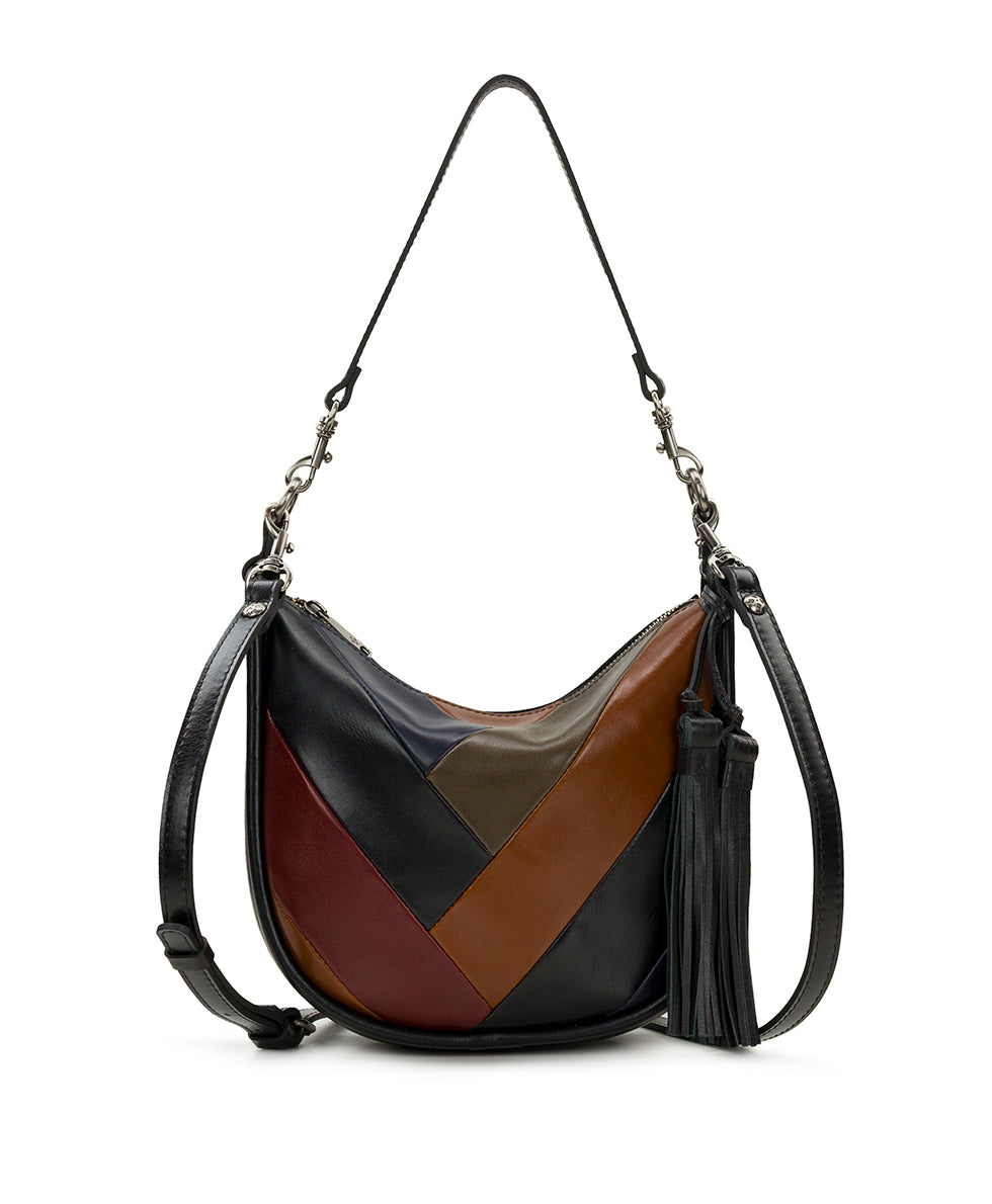 Female - Calanna Hobo - Retro Colorblock - black - by Patricia Nash - View 1 of 5