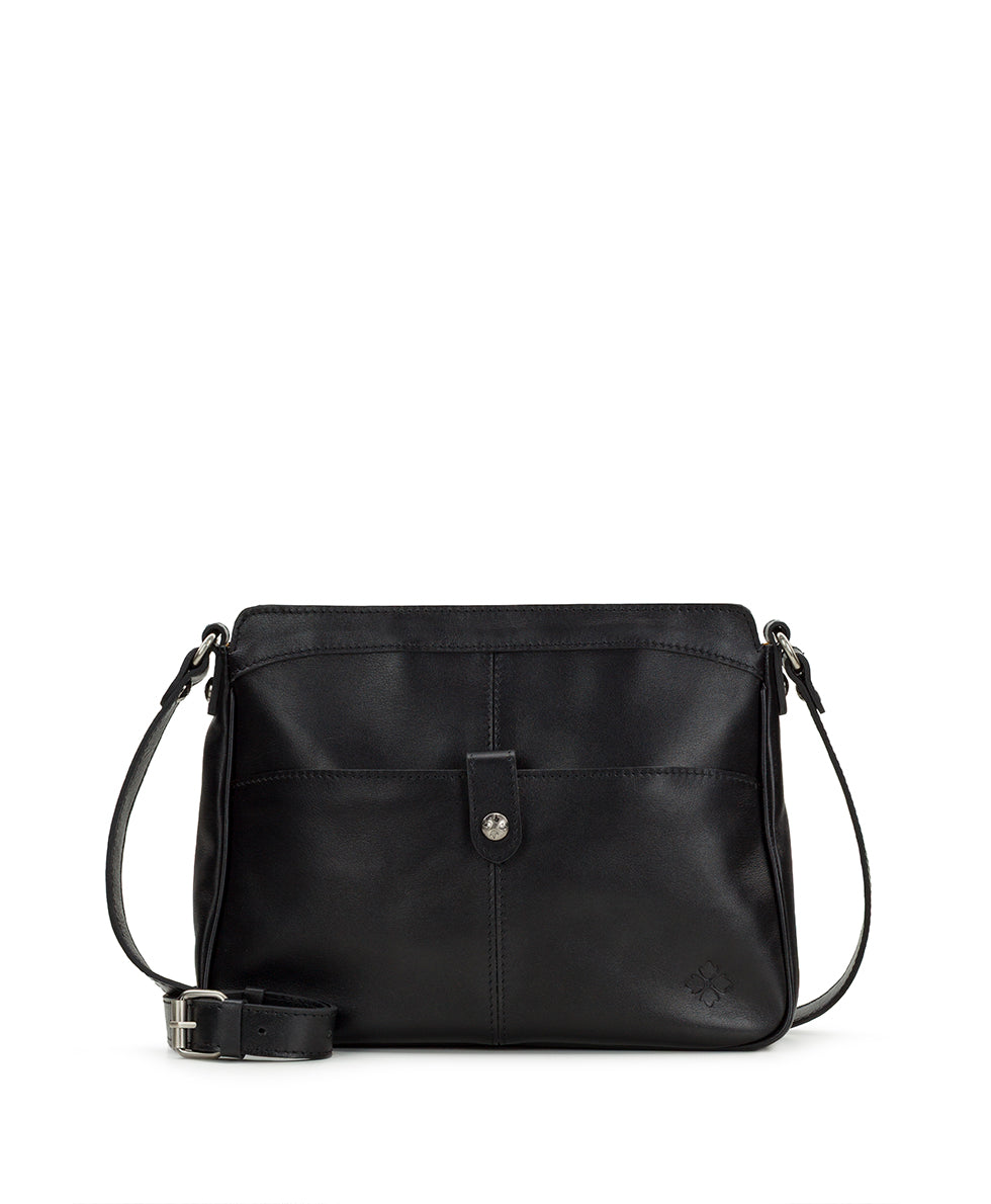 Female - Carini Crossbody - Heritage Leather - black - by Patricia Nash - View 1 of 10