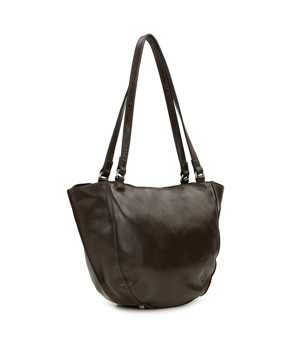 Female - Cassola Satchel - Vintage Distressed Leather - black - by Patricia Nash - View 7 of 11