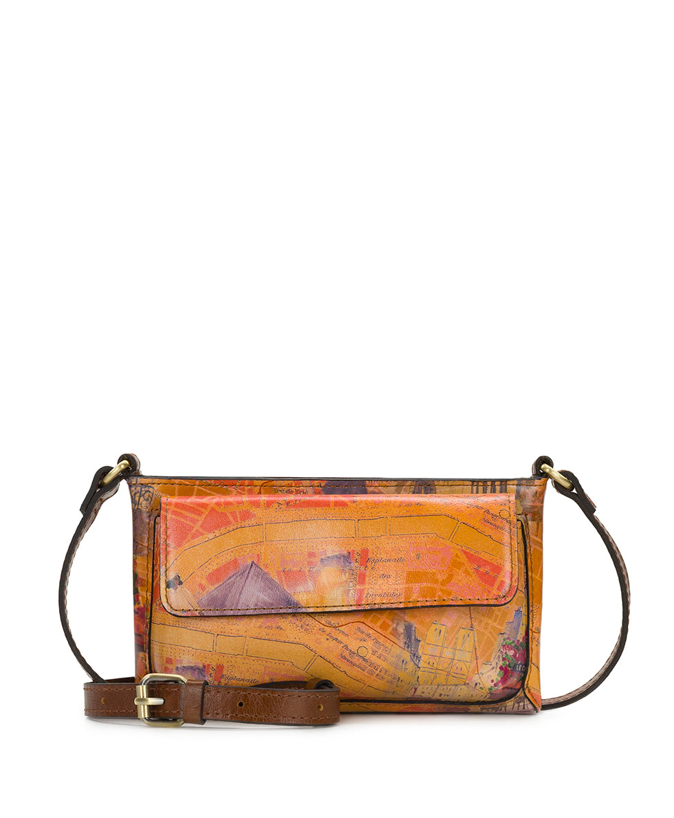 Dovera Crossbody - Paris Map – Patricia Nash